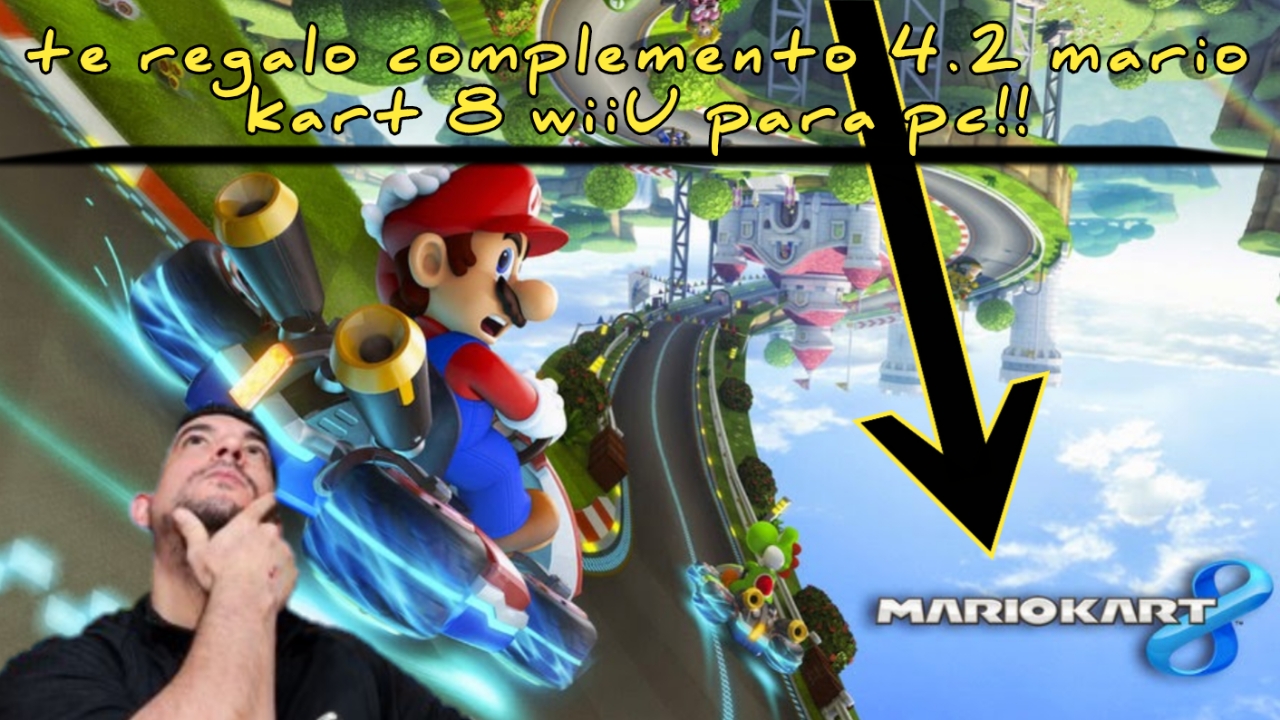 😲como ACTUALIZAR🏎️mario kart 8🚨a la 4.2 CEMU EMULADOR wiiU!!