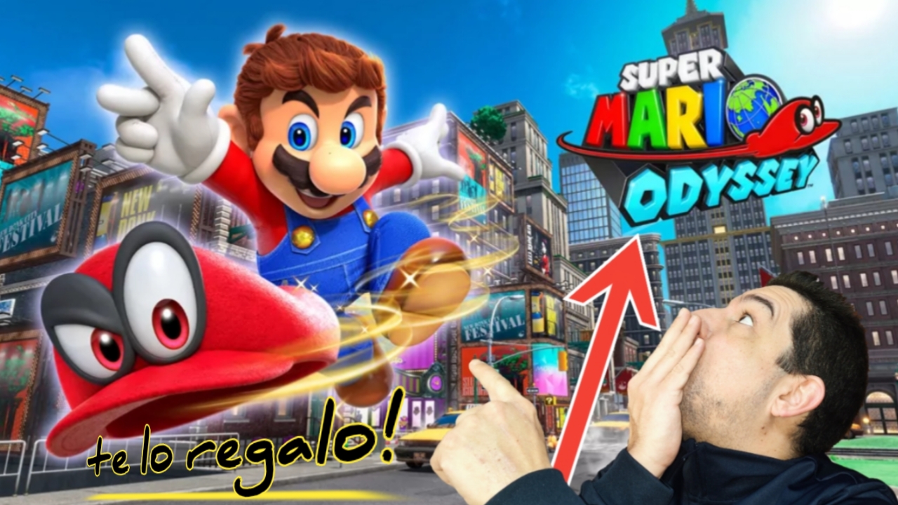 🎁TE REGALO🔥Super Mario Odyssey💯