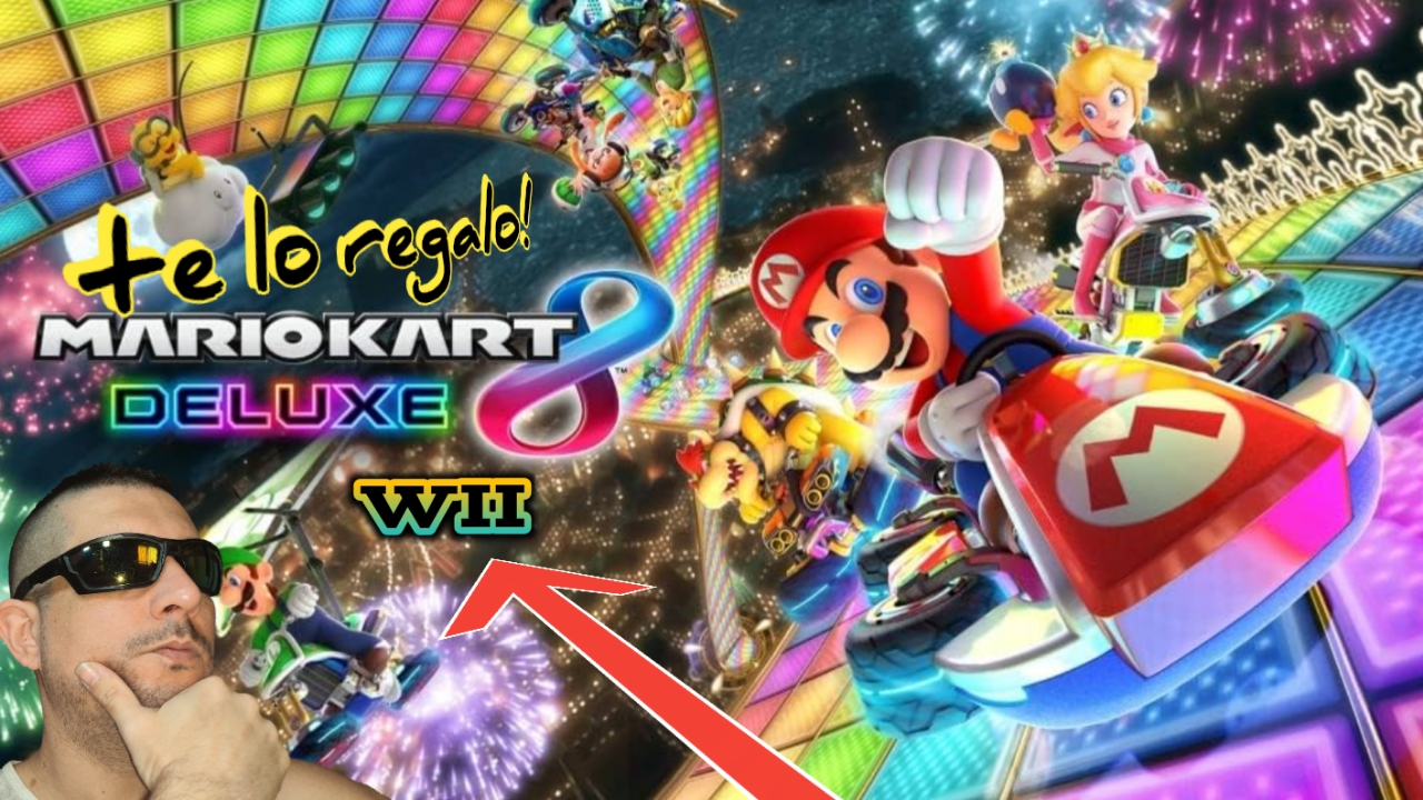 🎀te REGALO🎁MK8 WII🙋‍♂️para PC💻